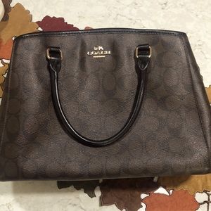 Coach monogram handbag